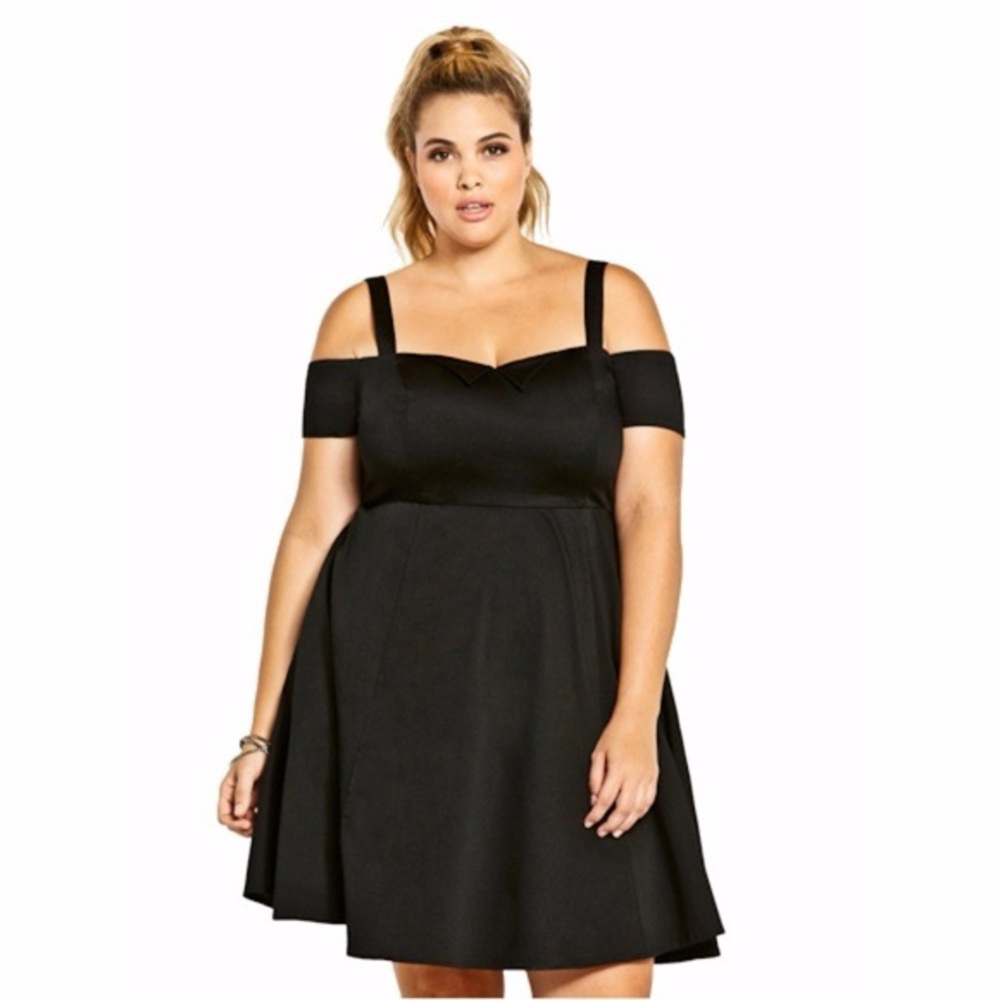 Torrid Black Mini Dress